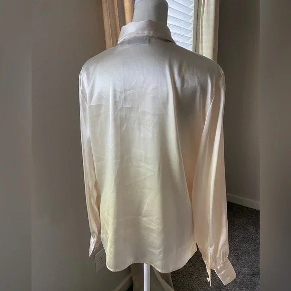 Karen Scott Champagne Blouse - Picture 4 of 9